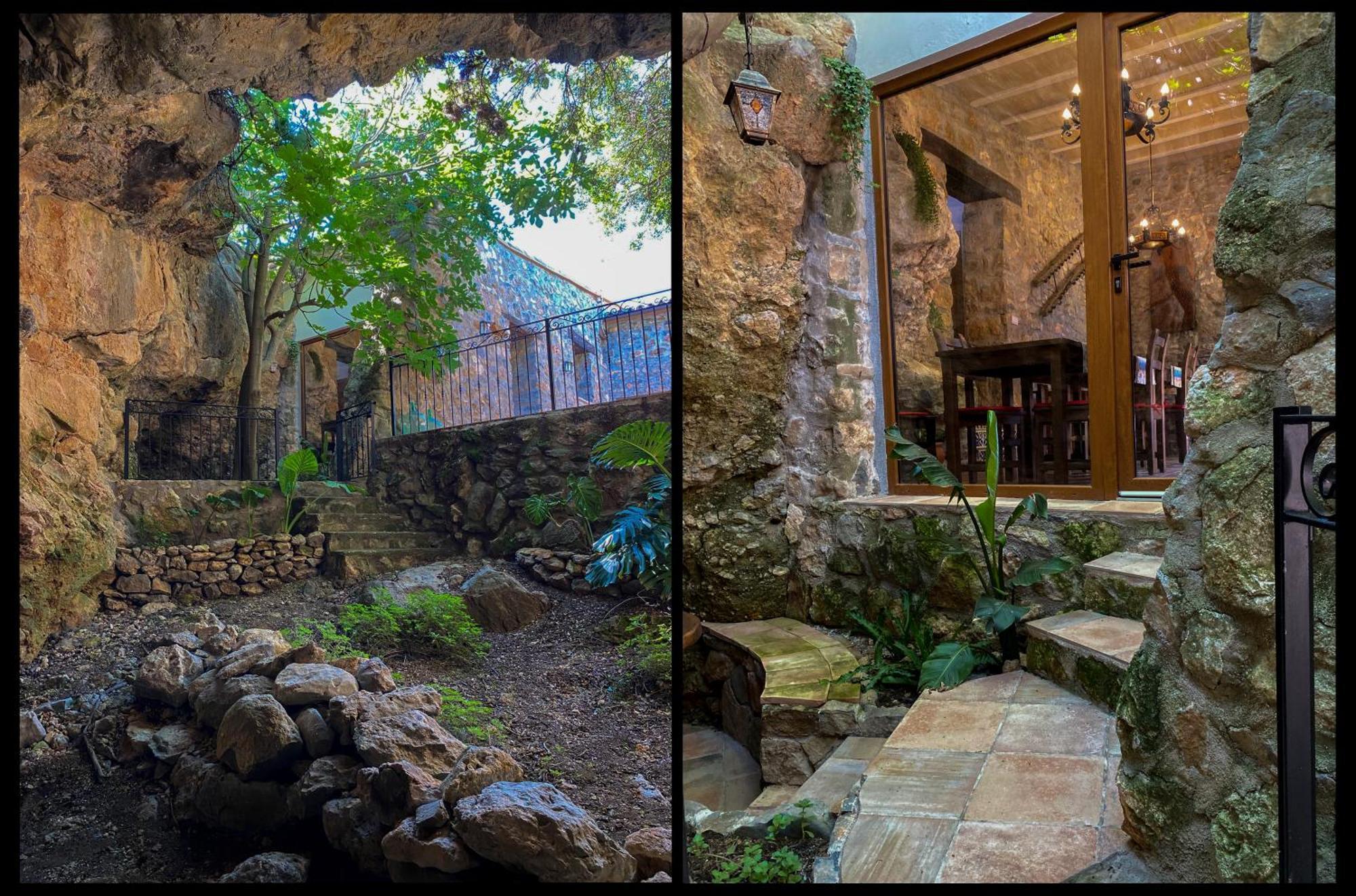 La Cueva De Miravet - Villa De Lujo En La Cima De La Montana Con Vistas Al Mar Кабанес Экстерьер фото