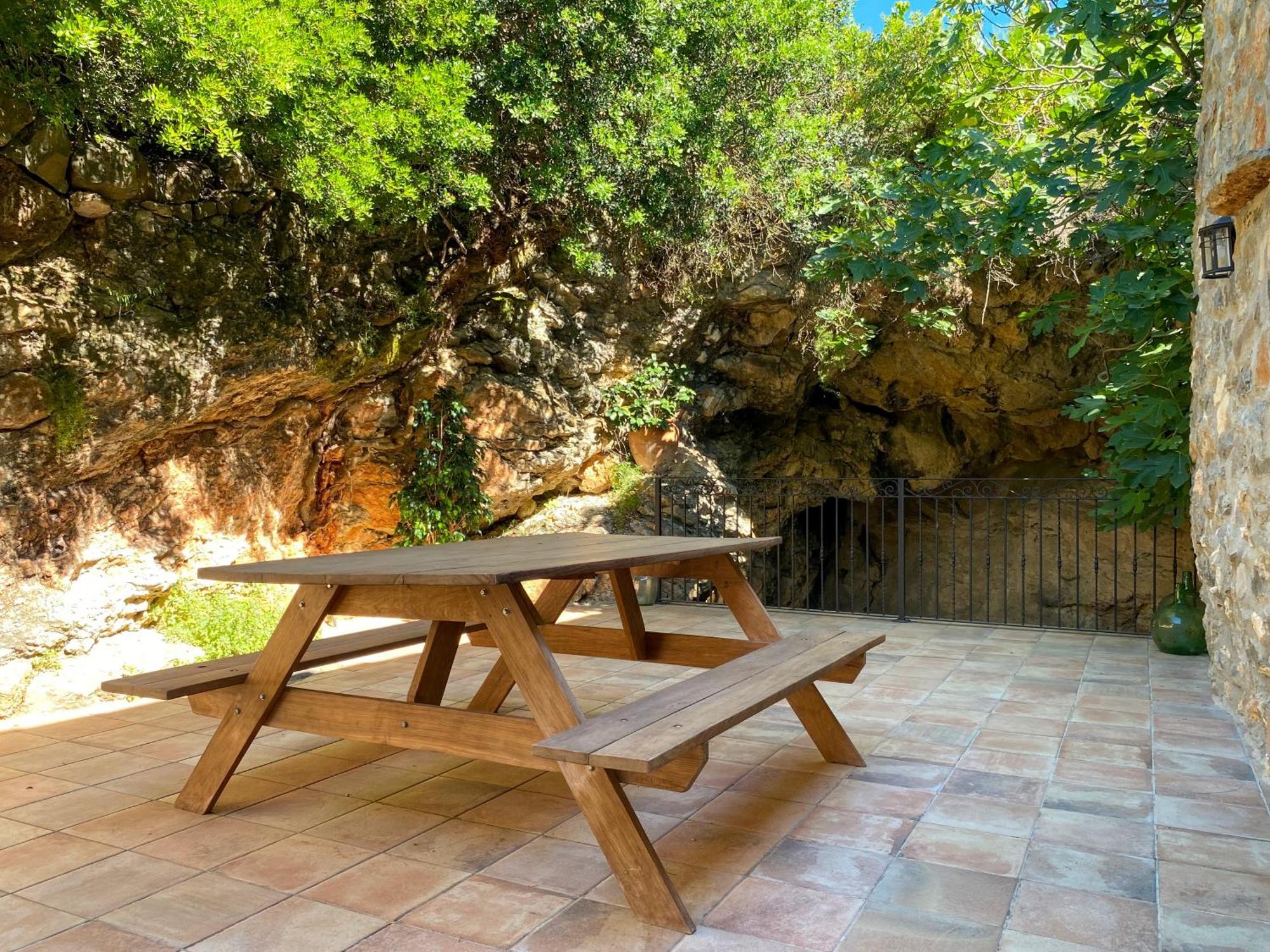 La Cueva De Miravet - Villa De Lujo En La Cima De La Montana Con Vistas Al Mar Кабанес Экстерьер фото