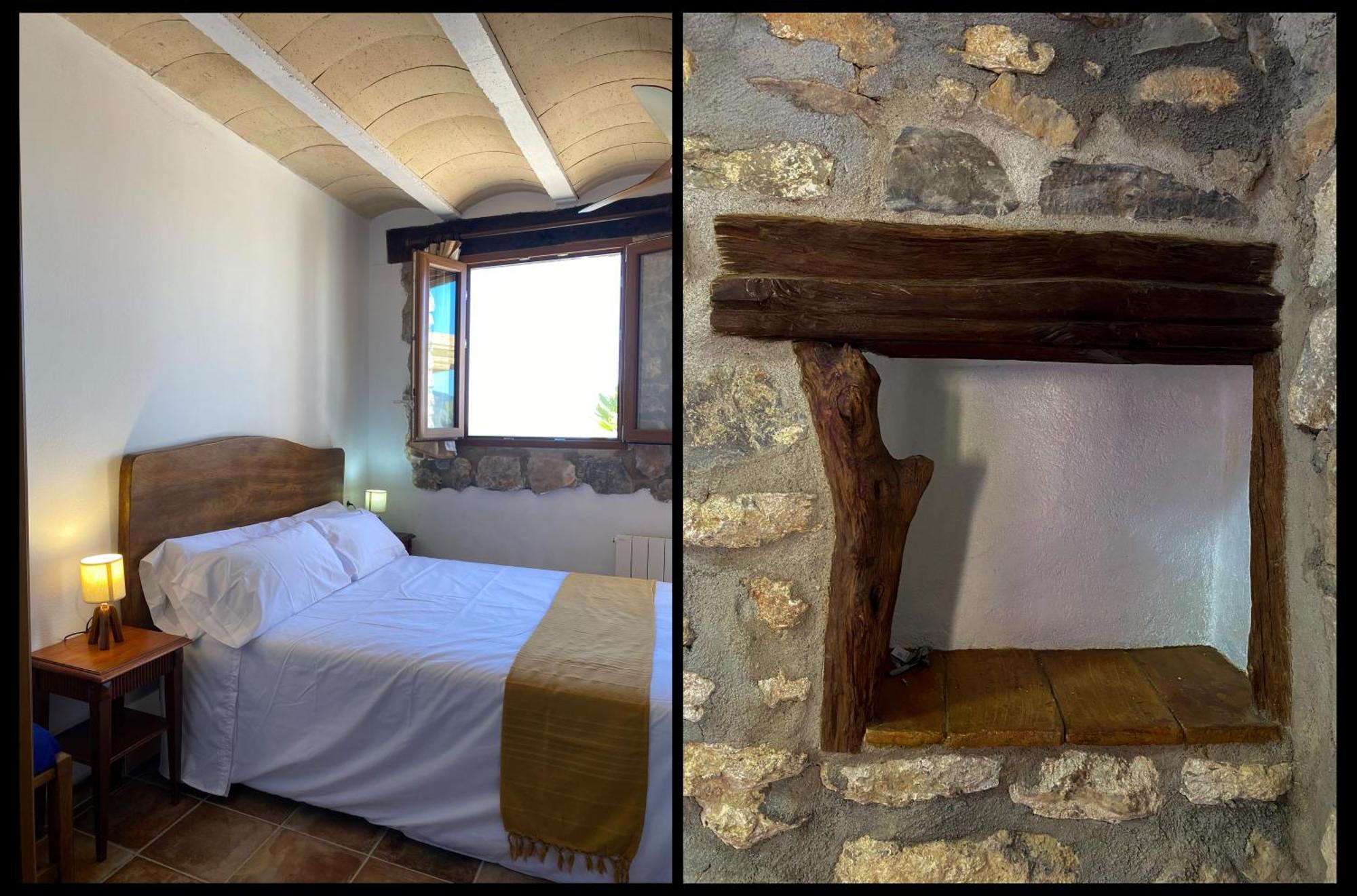 La Cueva De Miravet - Villa De Lujo En La Cima De La Montana Con Vistas Al Mar Кабанес Экстерьер фото