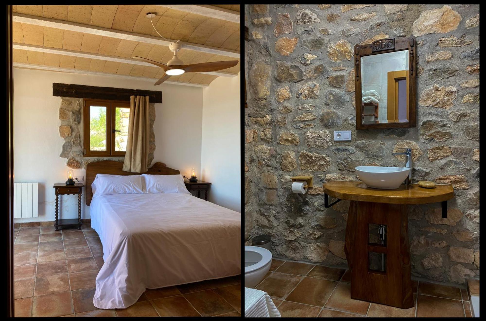 La Cueva De Miravet - Villa De Lujo En La Cima De La Montana Con Vistas Al Mar Кабанес Экстерьер фото