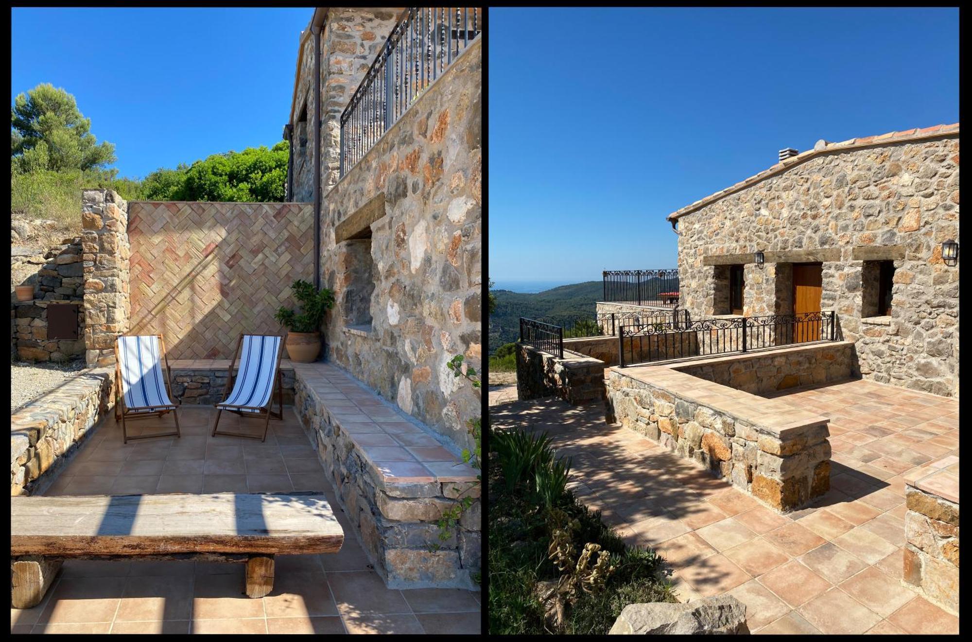 La Cueva De Miravet - Villa De Lujo En La Cima De La Montana Con Vistas Al Mar Кабанес Экстерьер фото